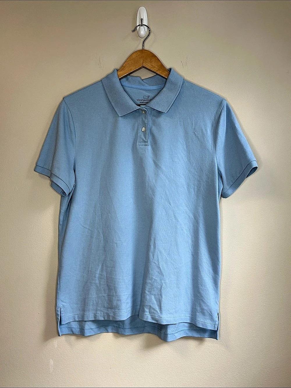 vineyard vines Heritage Pique Polo Cotton Blue Medium